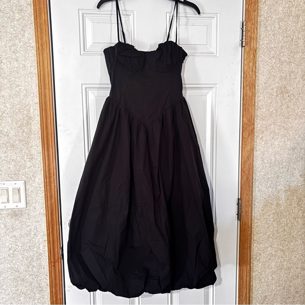 Chic Strapless Black Dress